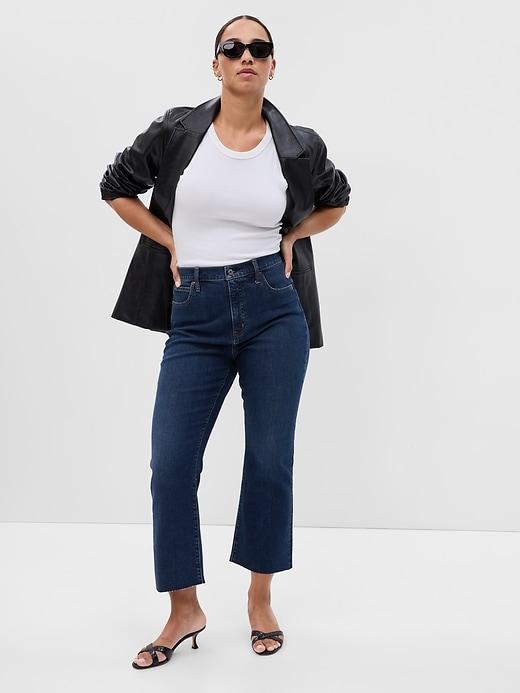 High Rise Kick Fit Jeans Product Image