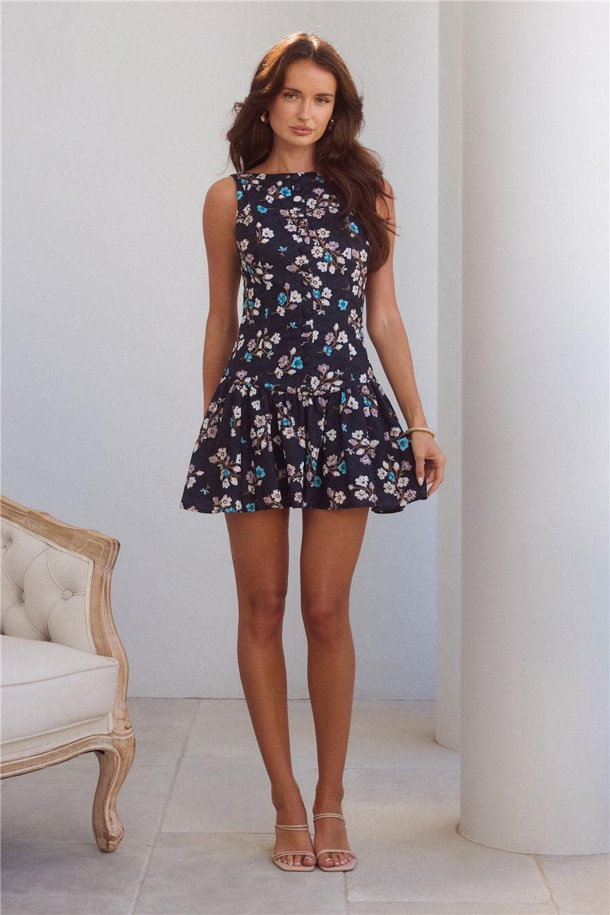 Love And Luxury Mini Dress Black Product Image