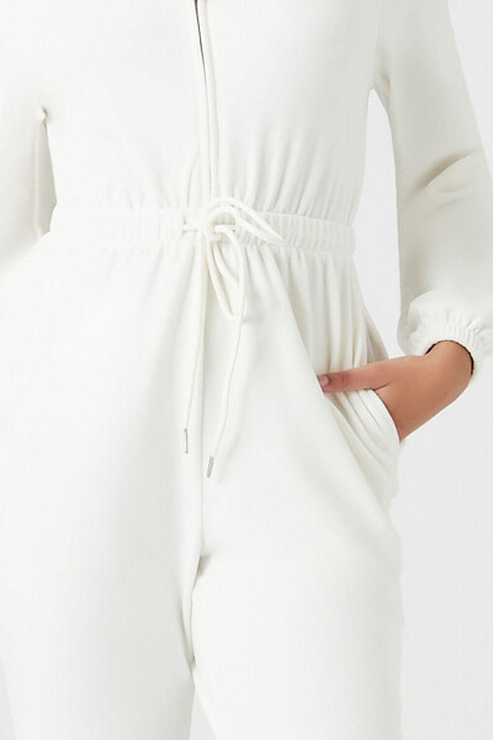 Hooded Long-Sleeve Jumpsuit | Forever 21 Product Image