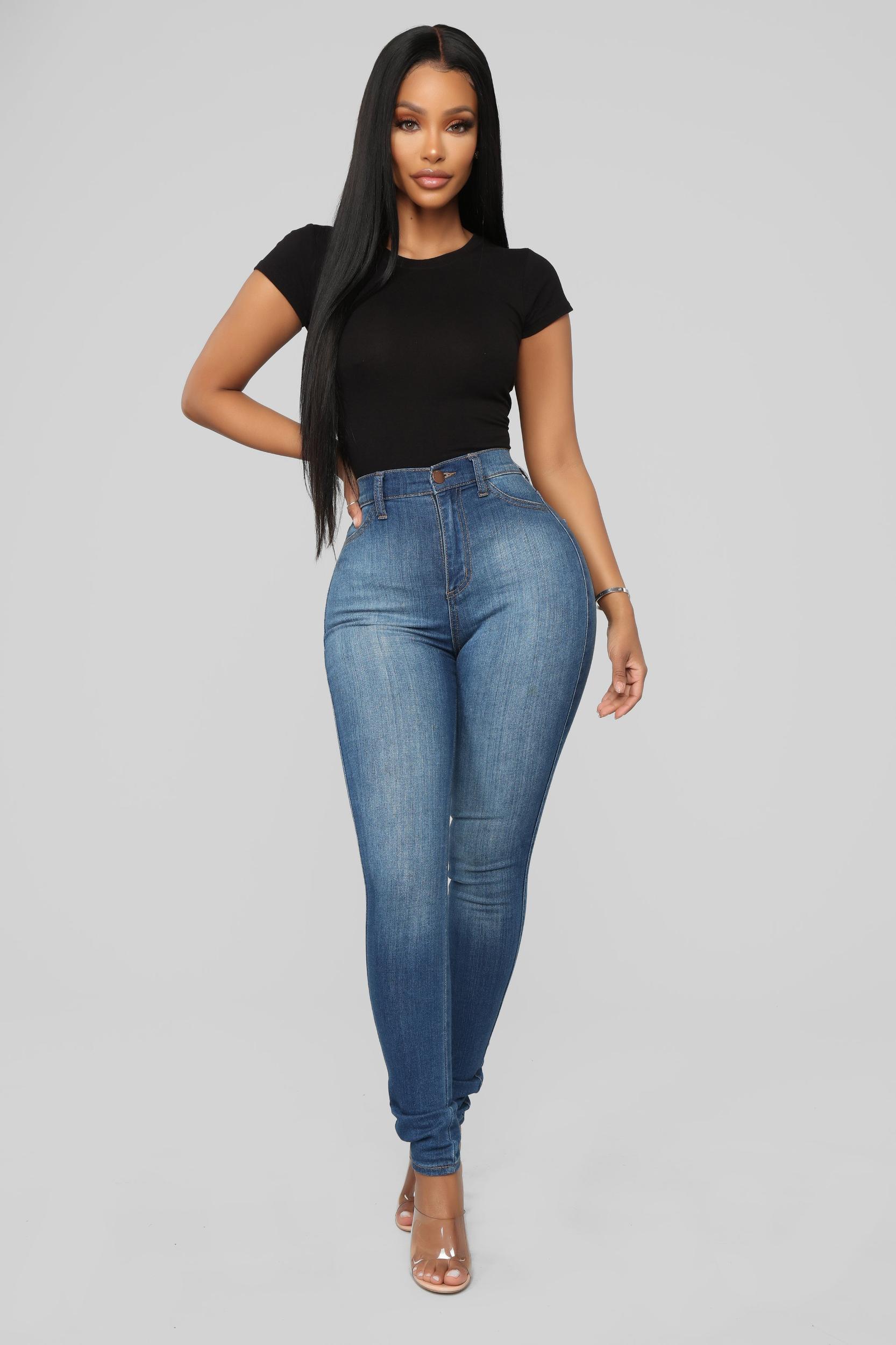 Lily Crew Neck Top - Black Product Image