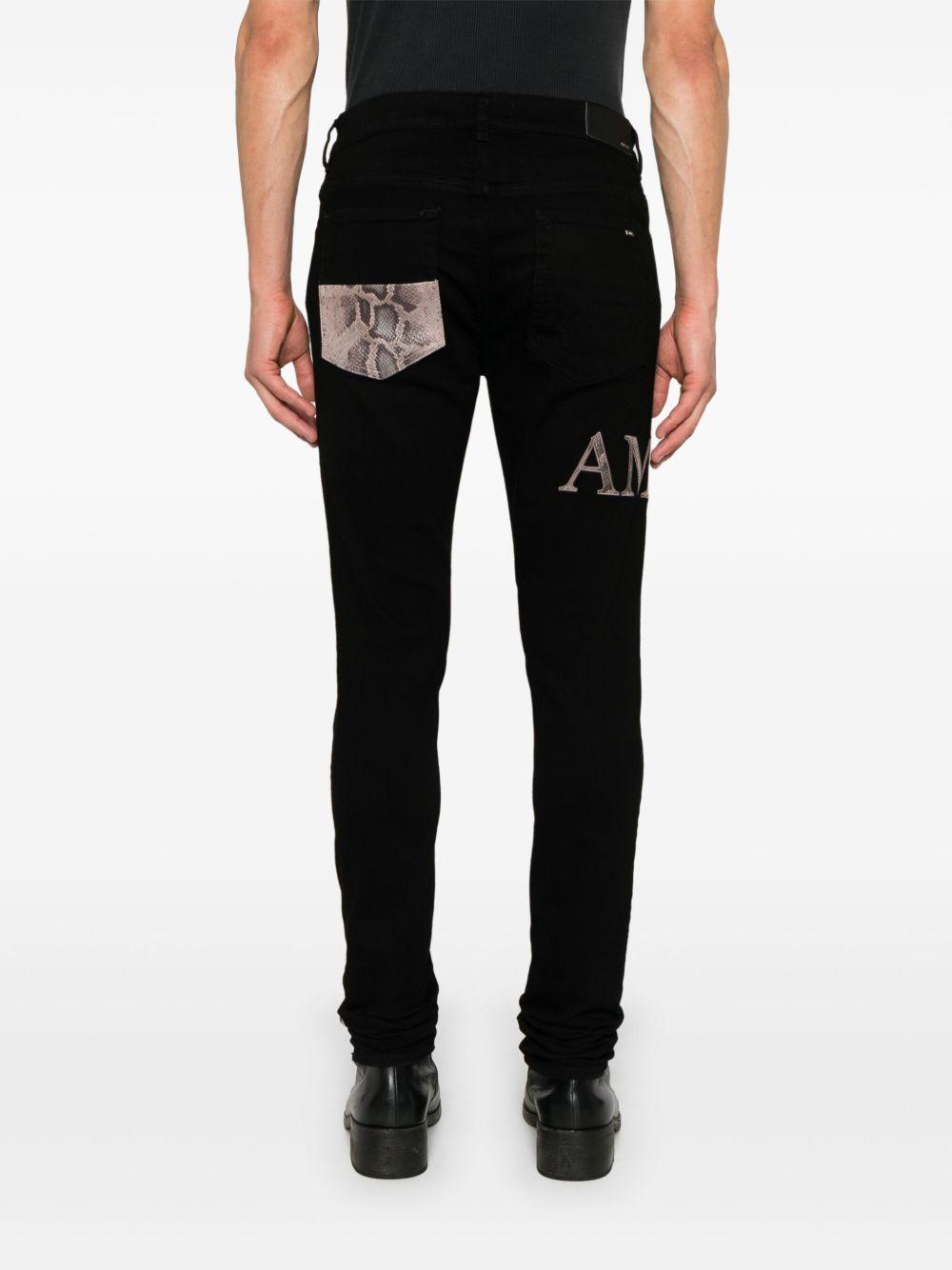 Snake Logo jeans Product Image
