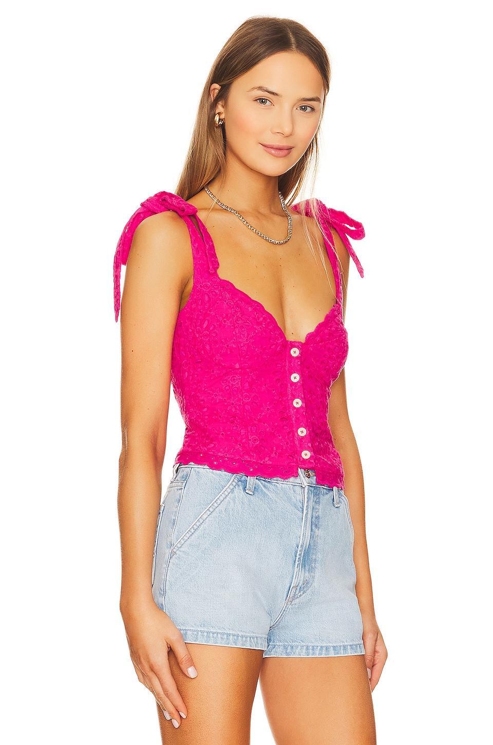 Angie Bustier Top MAJORELLE Product Image