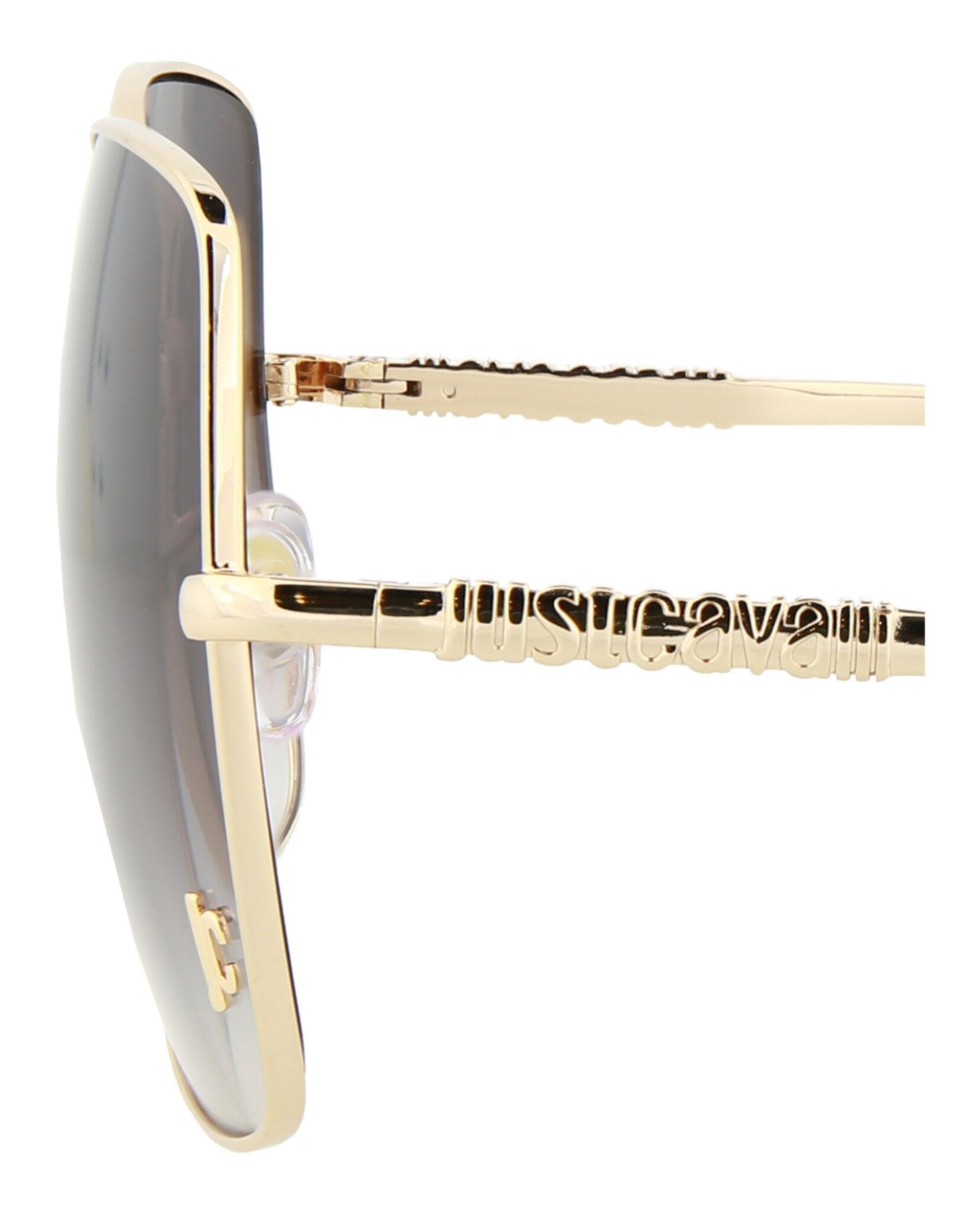 Just Cavalli Aviator-Frame Metal Sunglasses Female Product Image