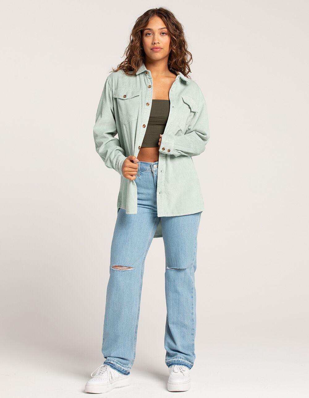 ROXY Let It Go Womens Corduroy Shirt Product Image
