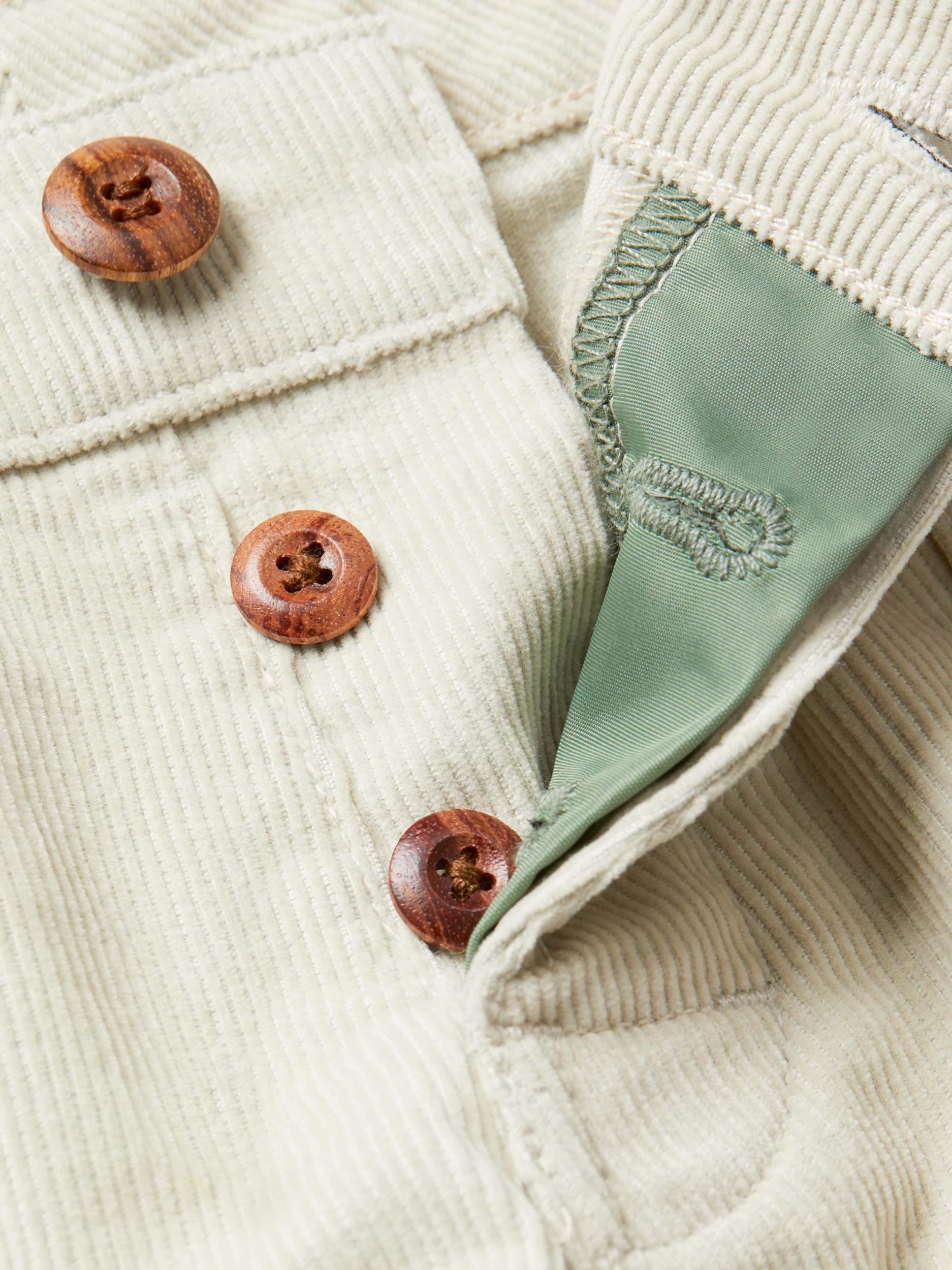 Women's Classic Corduroy Shorts - Olive Product Image
