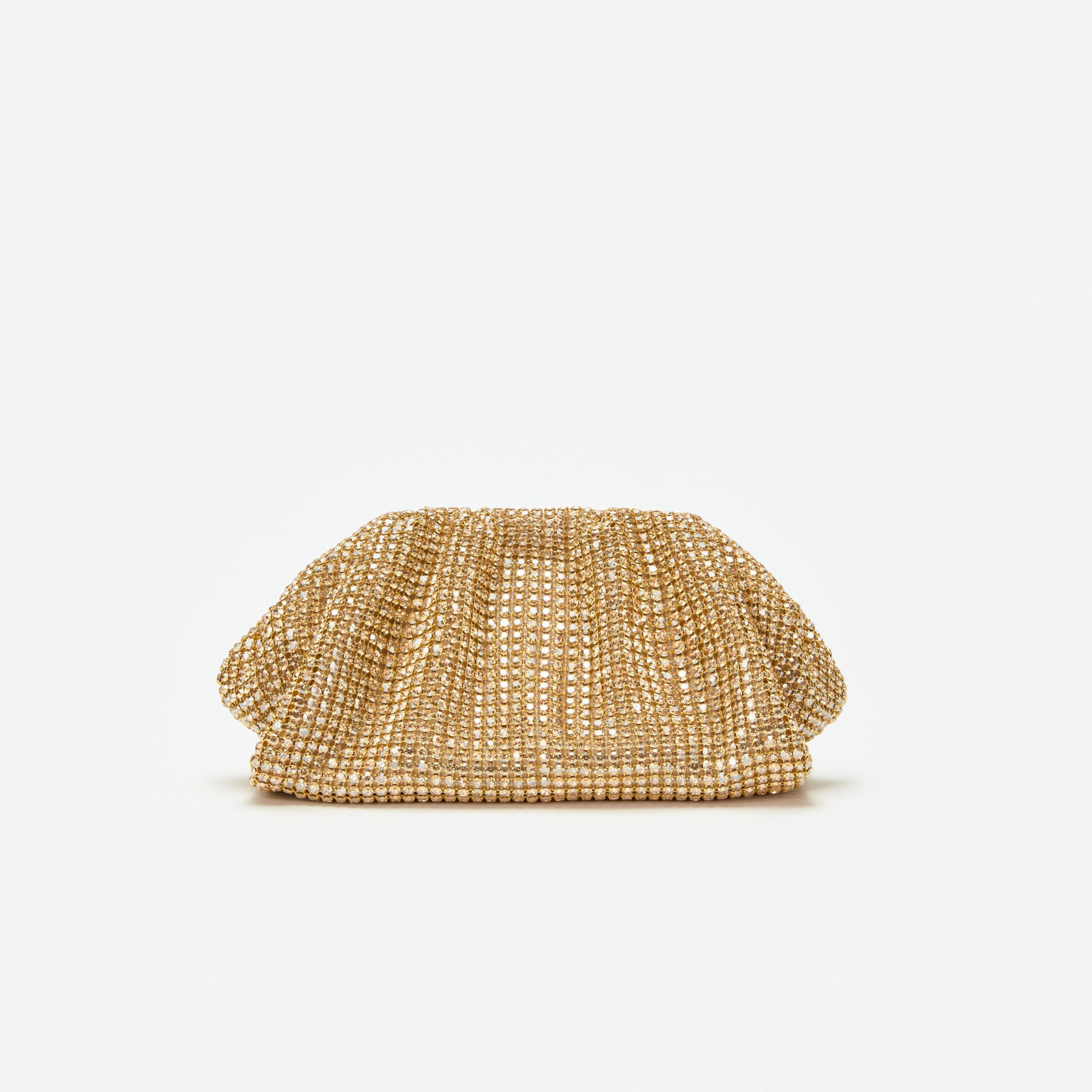 Gold Chainmail  Clutch Bag Product Image