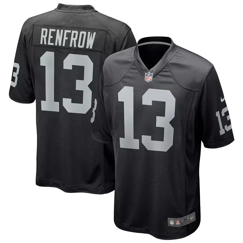 Men's Nike Hunter Renfrow Black Las Vegas Raiders Game Player Jersey, Size: Small, Lvr Black Product Image