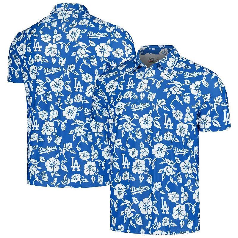 Men's Reyn Spooner Royal Los Angeles Dodgers Pua Performance Polo, Size: Small, Blue Product Image