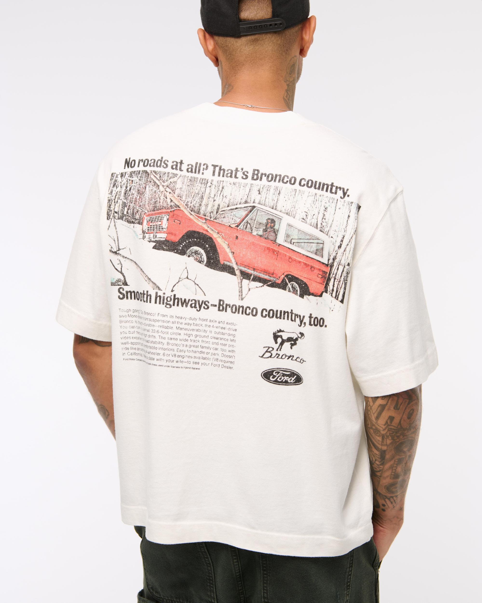 Cropped Mustang Graphic Tee Product Image