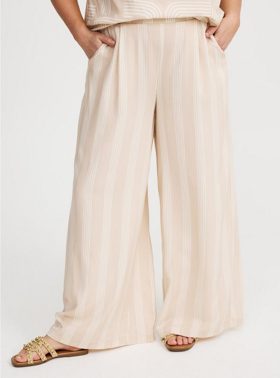 High-Rise Pull-On Wide-Leg Pant Product Image
