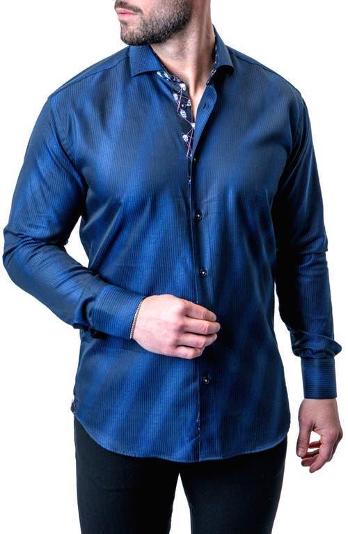 Mens Einstein Stripe Dress Shirt Product Image