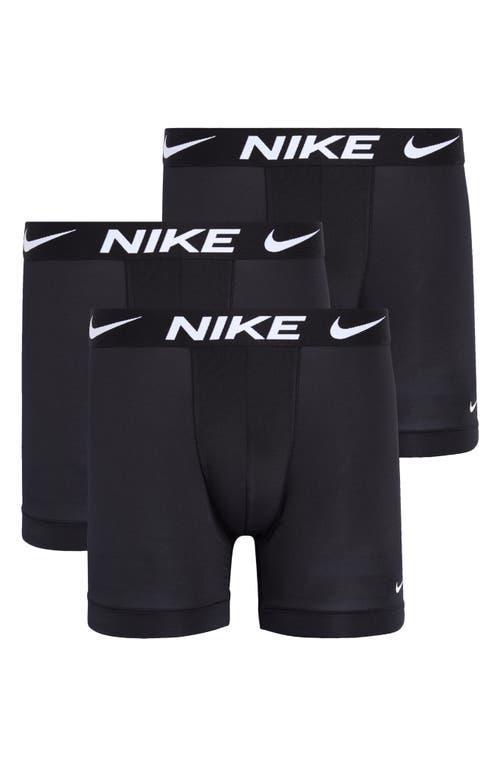 Mens Nike Dri-FIT Essential 3-pack Microfiber Boxer Briefs Product Image
