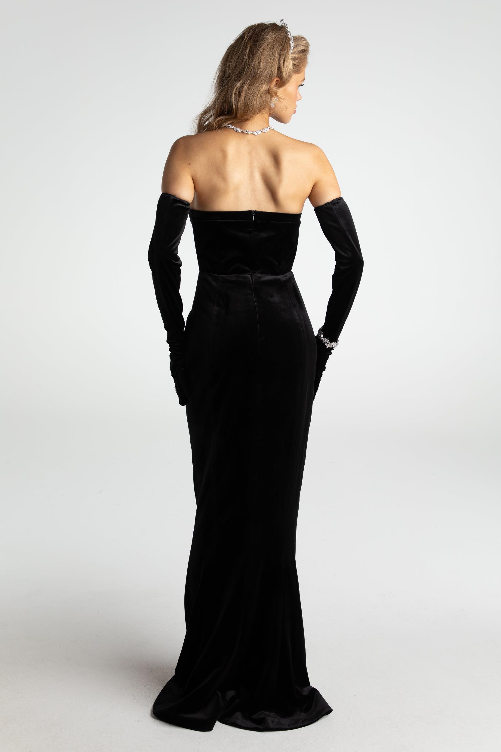 Juliana Velvet Dress (Final Sale) Product Image