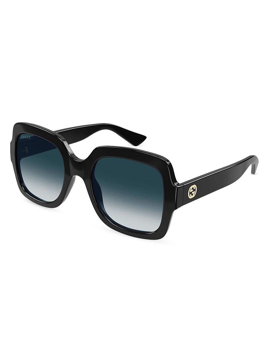 Gradient GG Square Injection Plastic Sunglasses Product Image