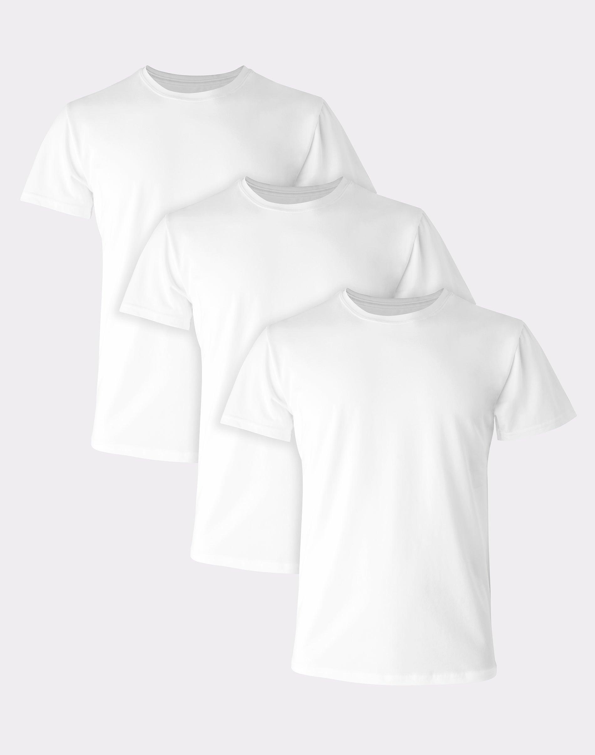 Big & Tall Hanes Ultimate 3-Pack Big Mens Stretch Cotton Undershirt, Mens Product Image