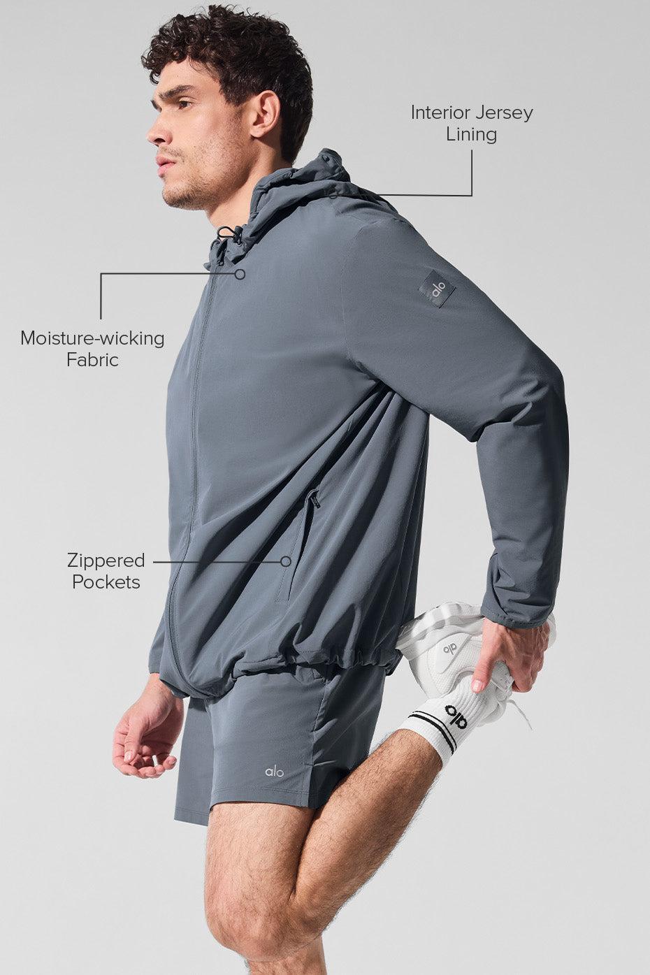 Performance On-The-Go Jacket - Steel Grey Male Product Image