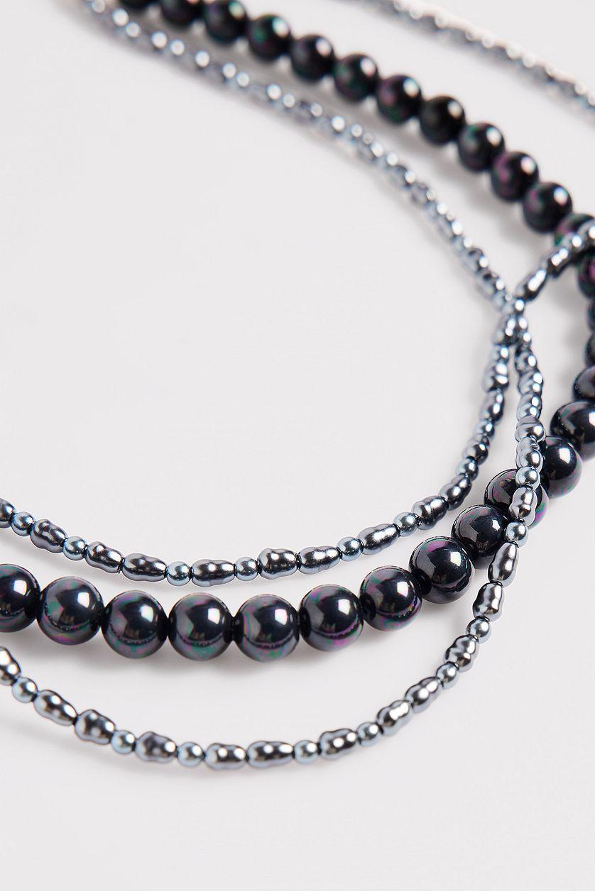 Layered Stone Necklace Product Image