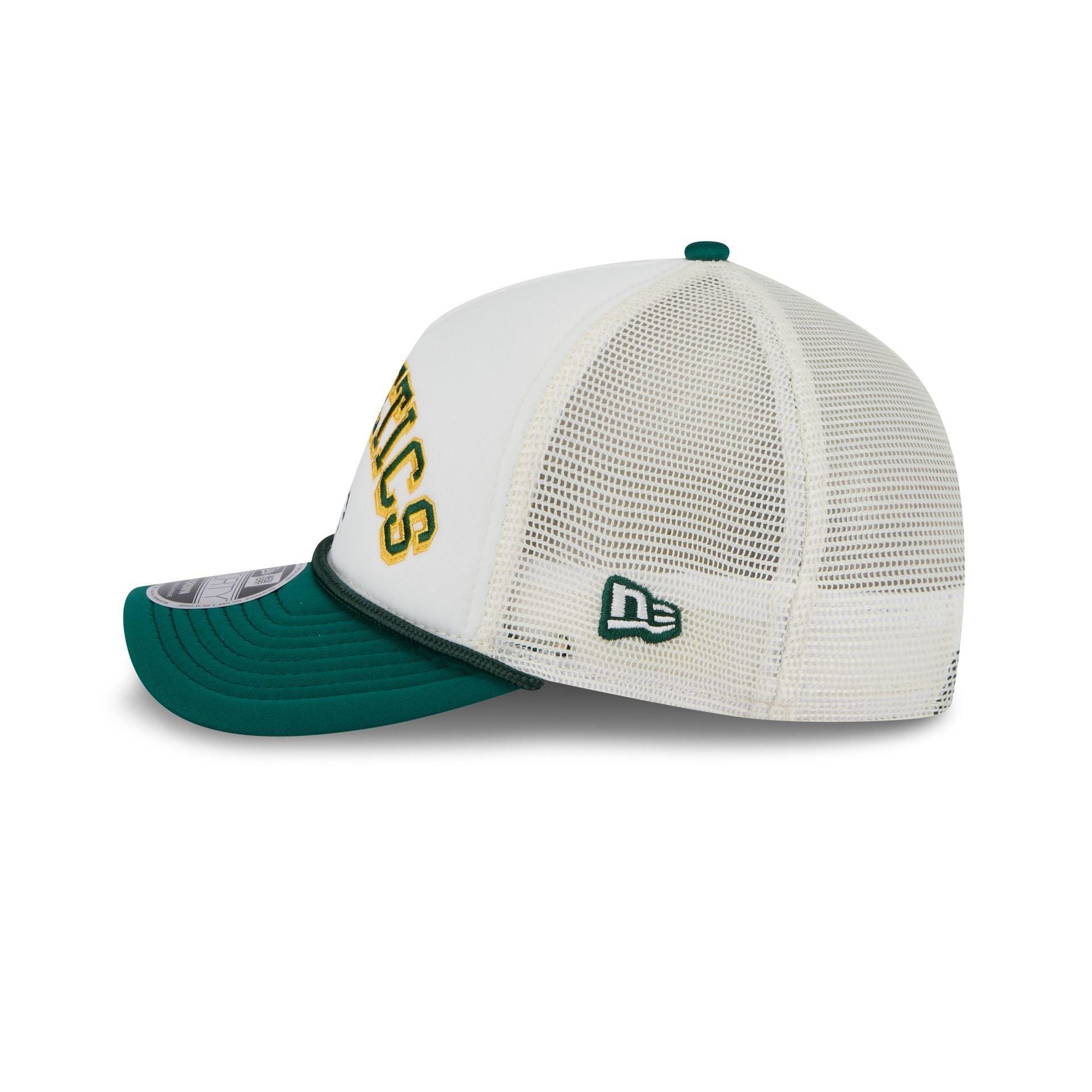 Athletics Chrome Arch 9FORTY M-Crown A-Frame Trucker Hat Male Product Image