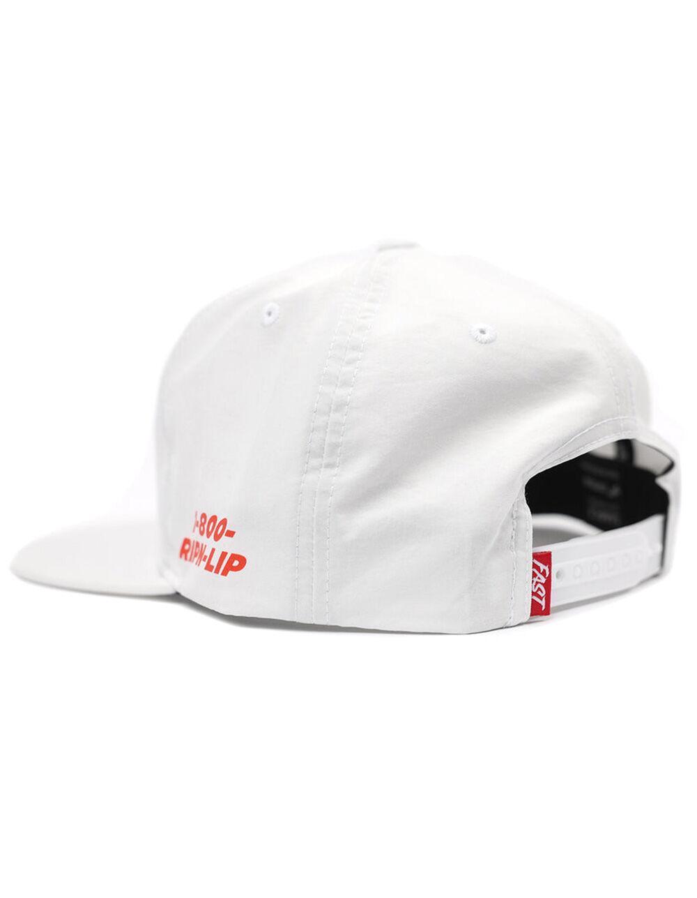 FASTHOUSE Panama Snapback Hat - WHITE Product Image