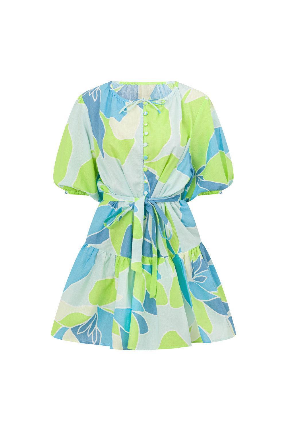 Tenaya Dress - Magnolia Blue Product Image