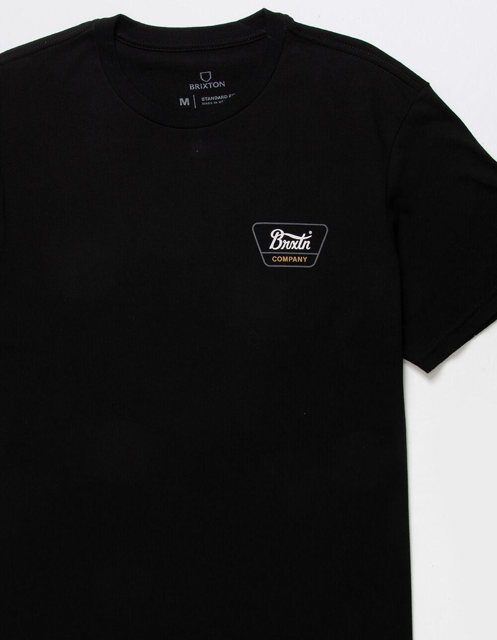 BRIXTON Linwood Mens Tee - TAN Product Image