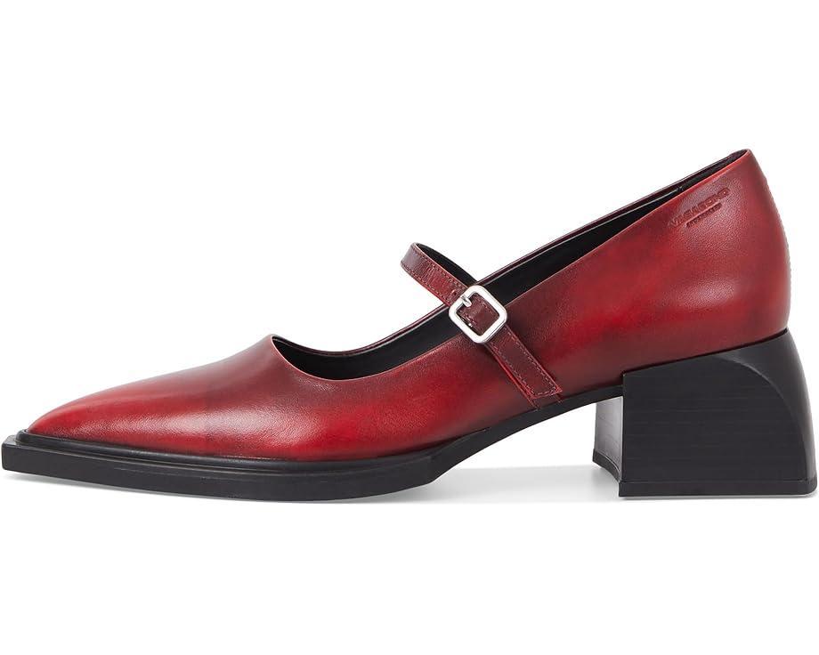 Hermine Leather Triple Maryjane Flat Product Image