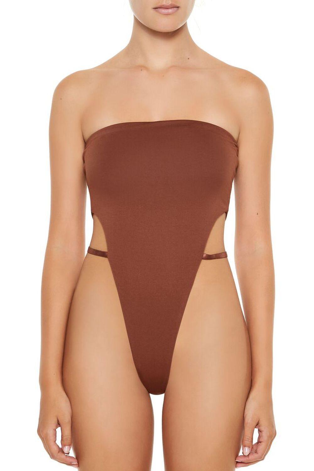 High-Leg Tube Bodysuit | Forever 21 Product Image