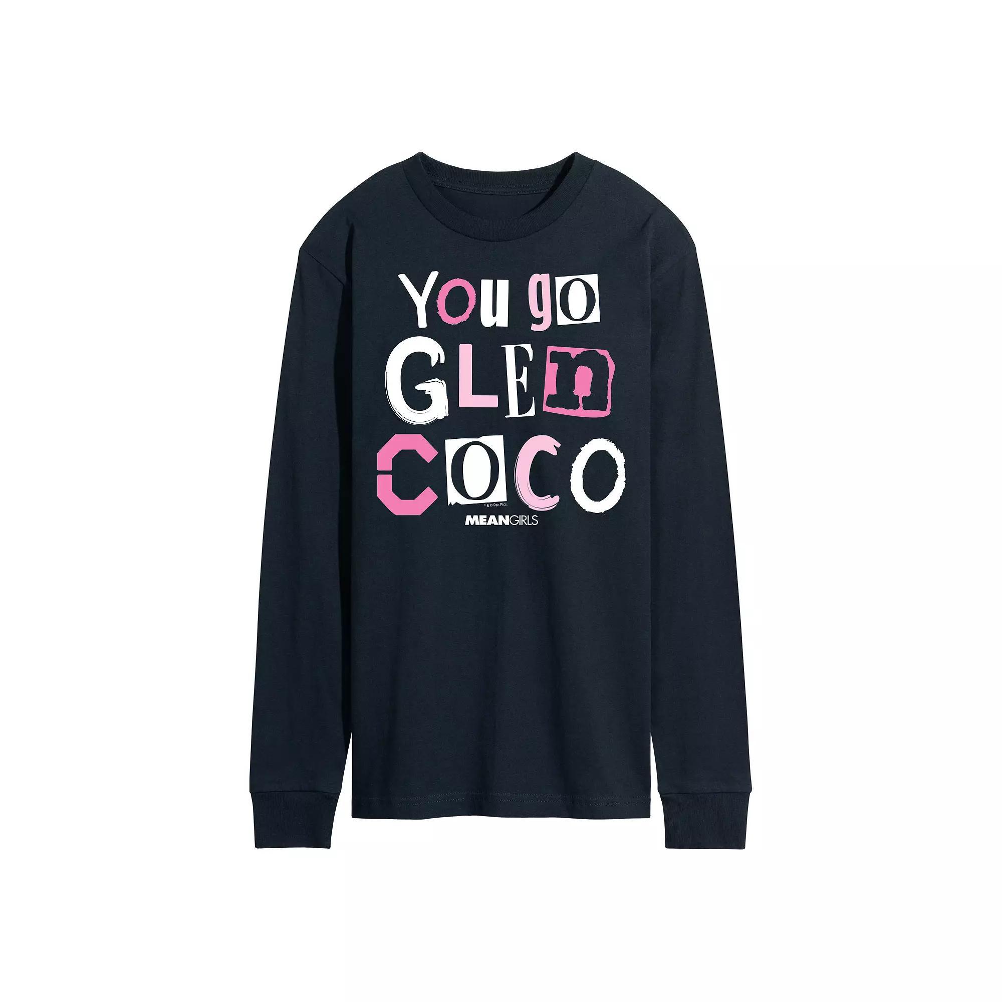 Mens Mean Girls You Go Glen Coco Long Sleeve Graphic Tee Product Image
