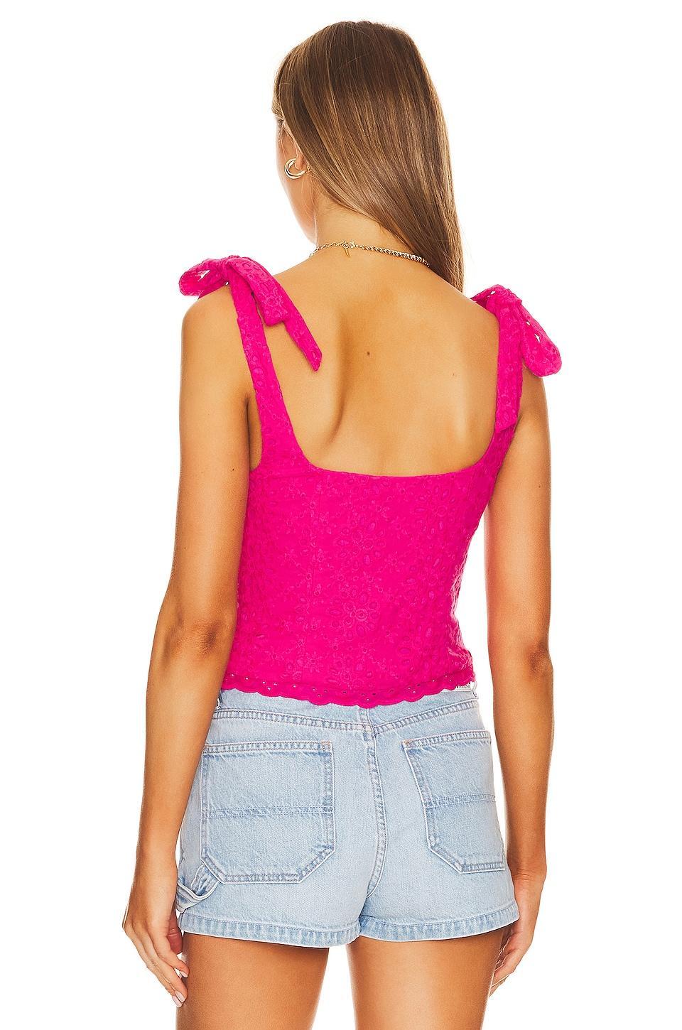 Angie Bustier Top MAJORELLE Product Image