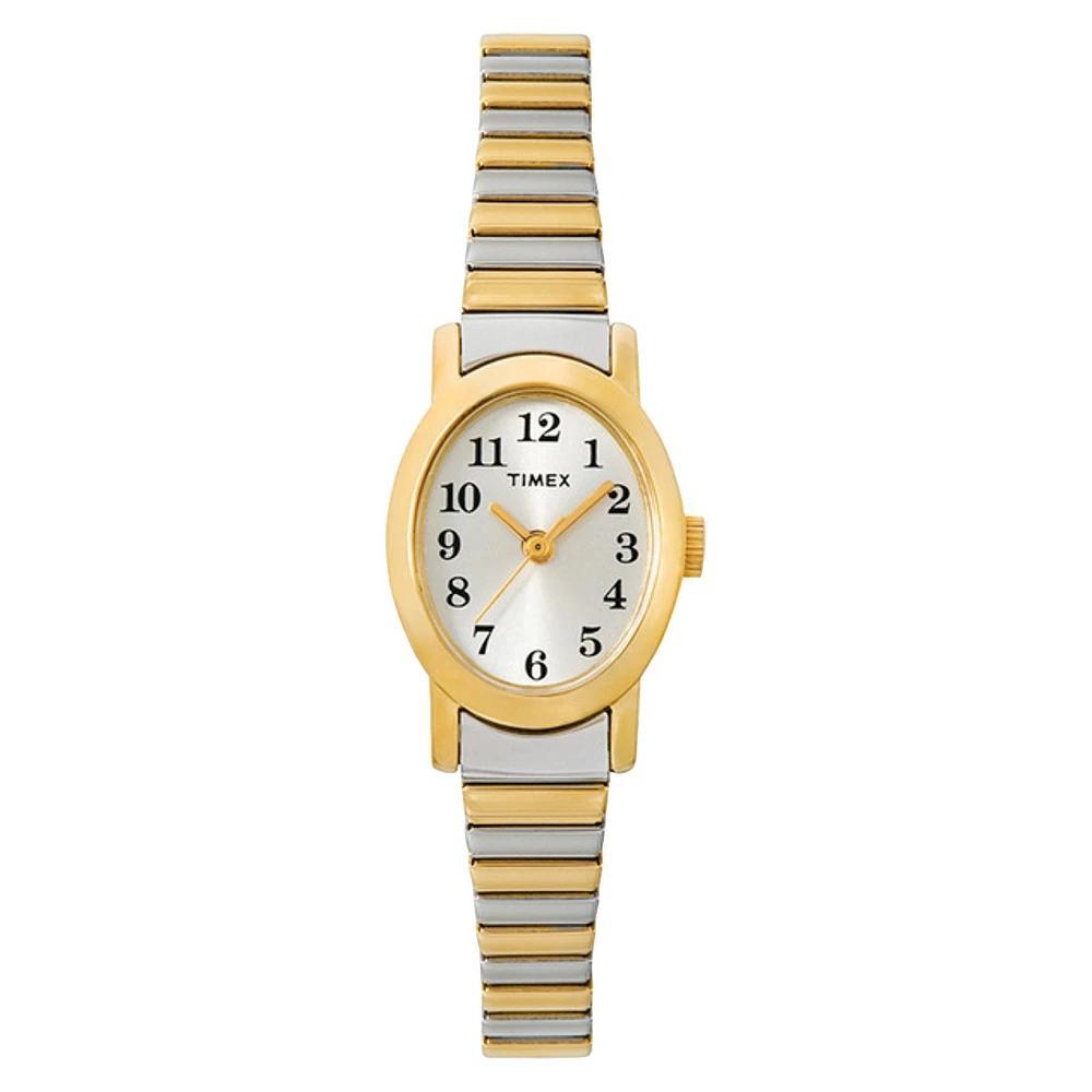 Women's Timex Cavatina Expansion Band Watch Silver T2M570JT Product Image