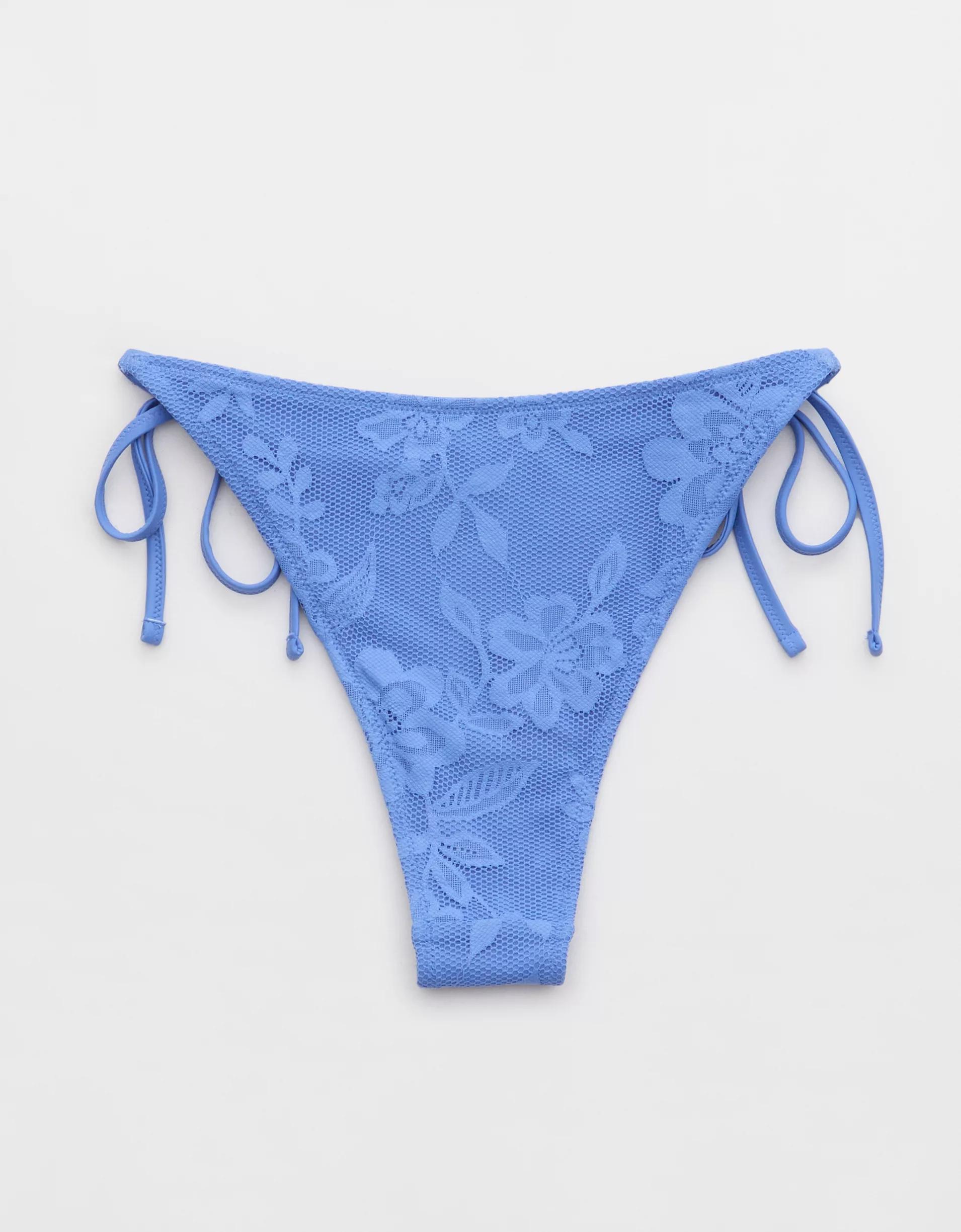 Aerie The Sunbun Lace Bikini Bottom Product Image