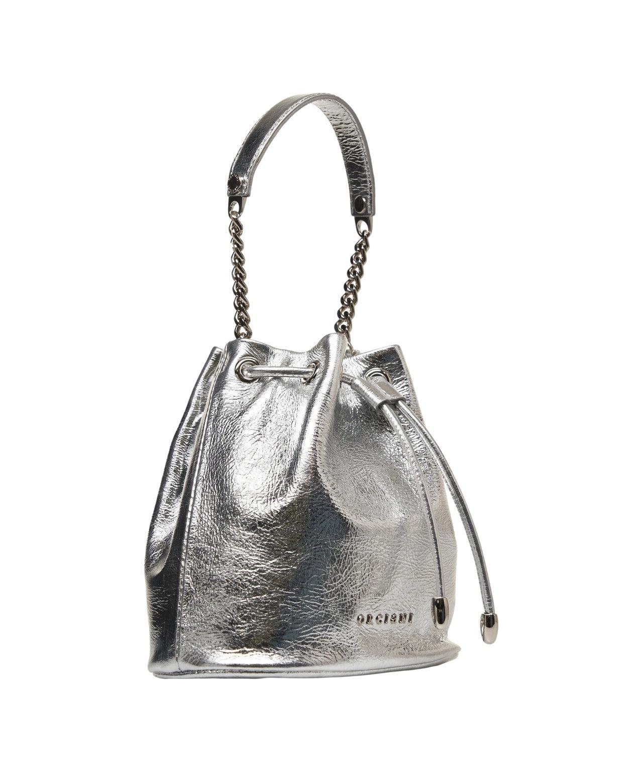 Bucket bag in metallic Product Image