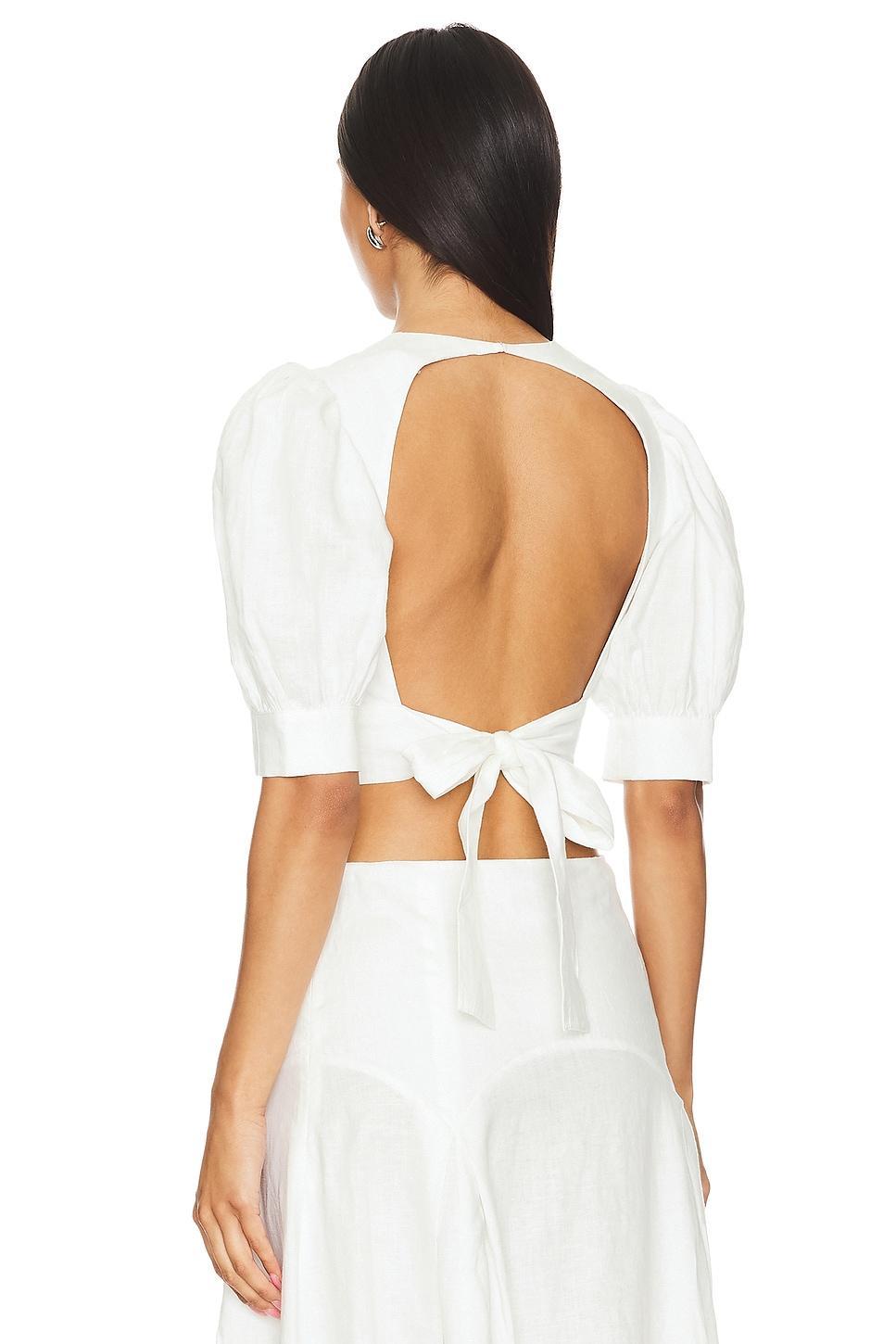 The Gael Top Solid & Striped Product Image