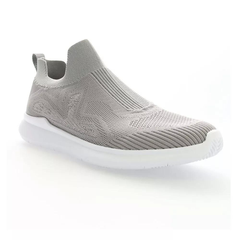 Propet TravelBound Women's Slip-On Sneakers, Size: 7.5 Wide, Gray Product Image