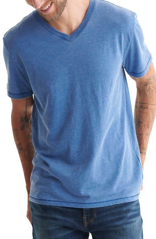 Lucky Brand Short Sleeve Burnout V-Neck T Product Image