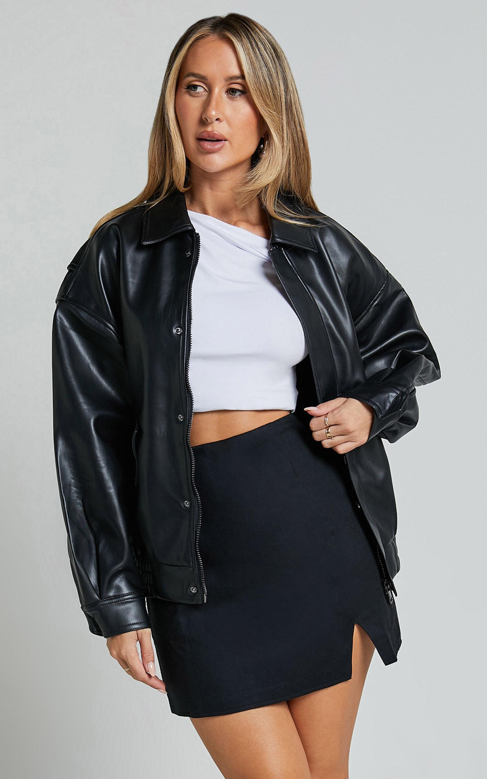 Lioness - Kenny Bomber Jacket in Jet Black Product Image