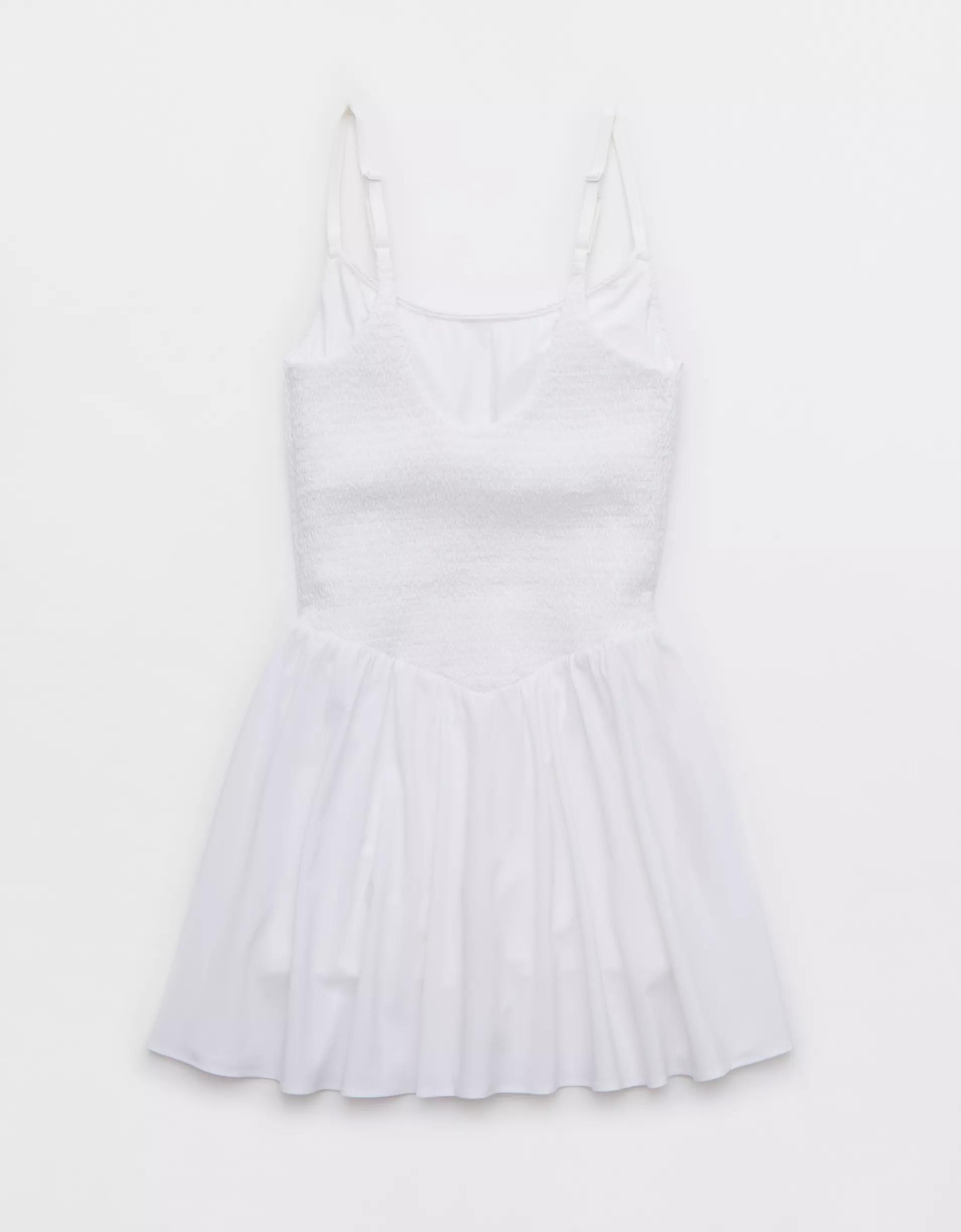 OFFLINE By Aerie Real Me Smocked Flowy Dress Product Image