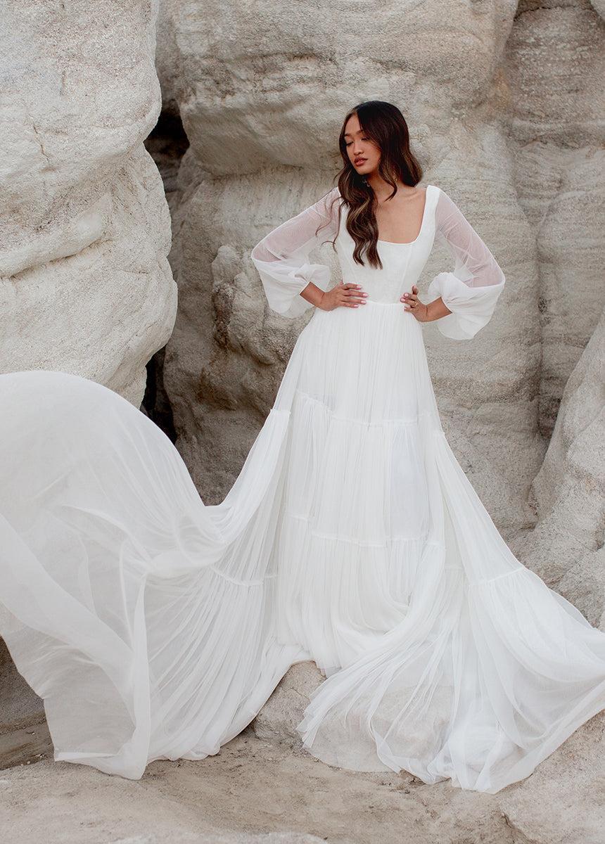 Natalya Bridal Gown in Lily Female Product Image