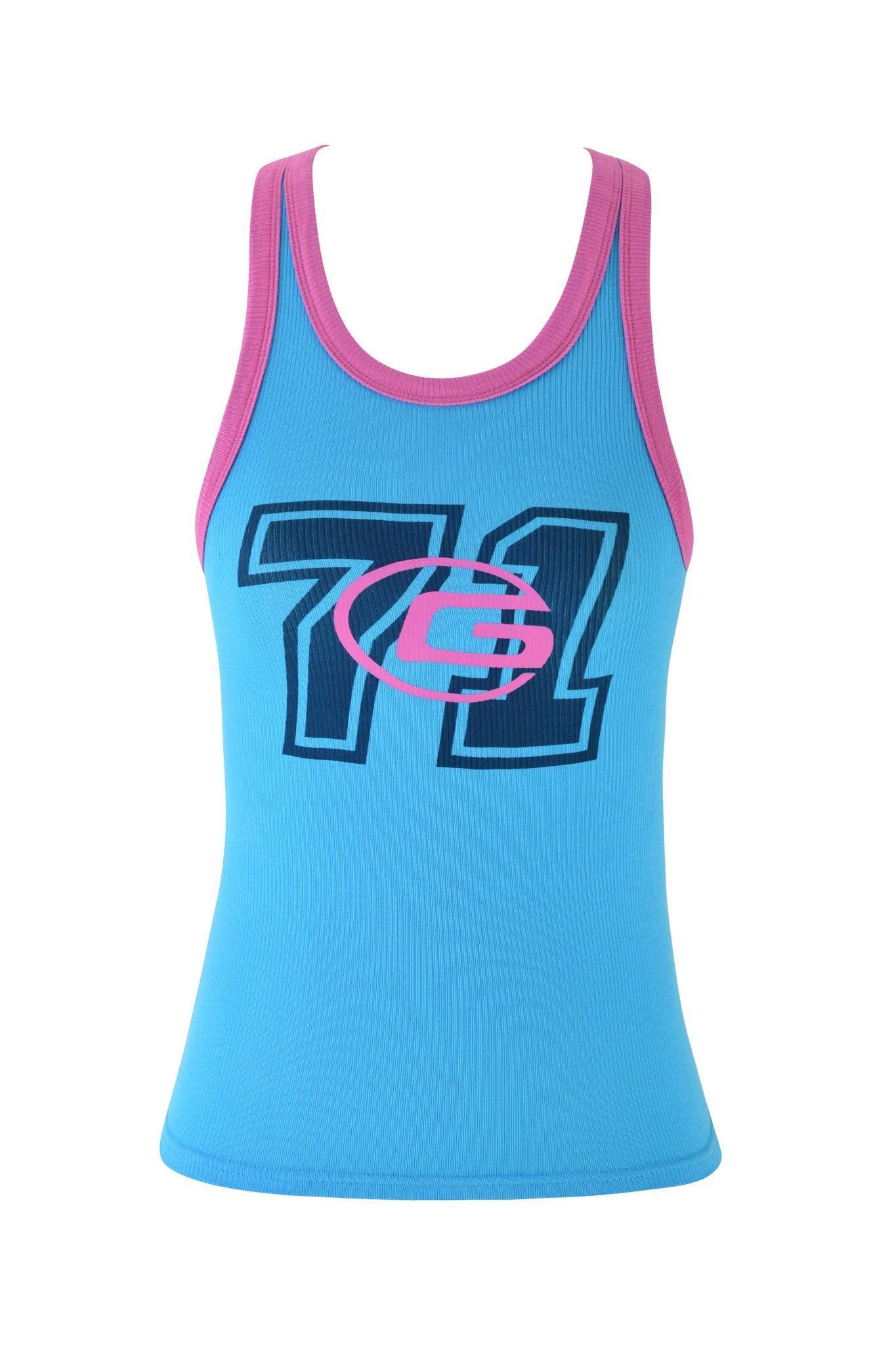 PENELOPE TANK - BLUE : SKY BLUE Product Image