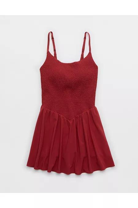OFFLINE By Aerie Real Me Smocked Flowy Dress Women's Product Image