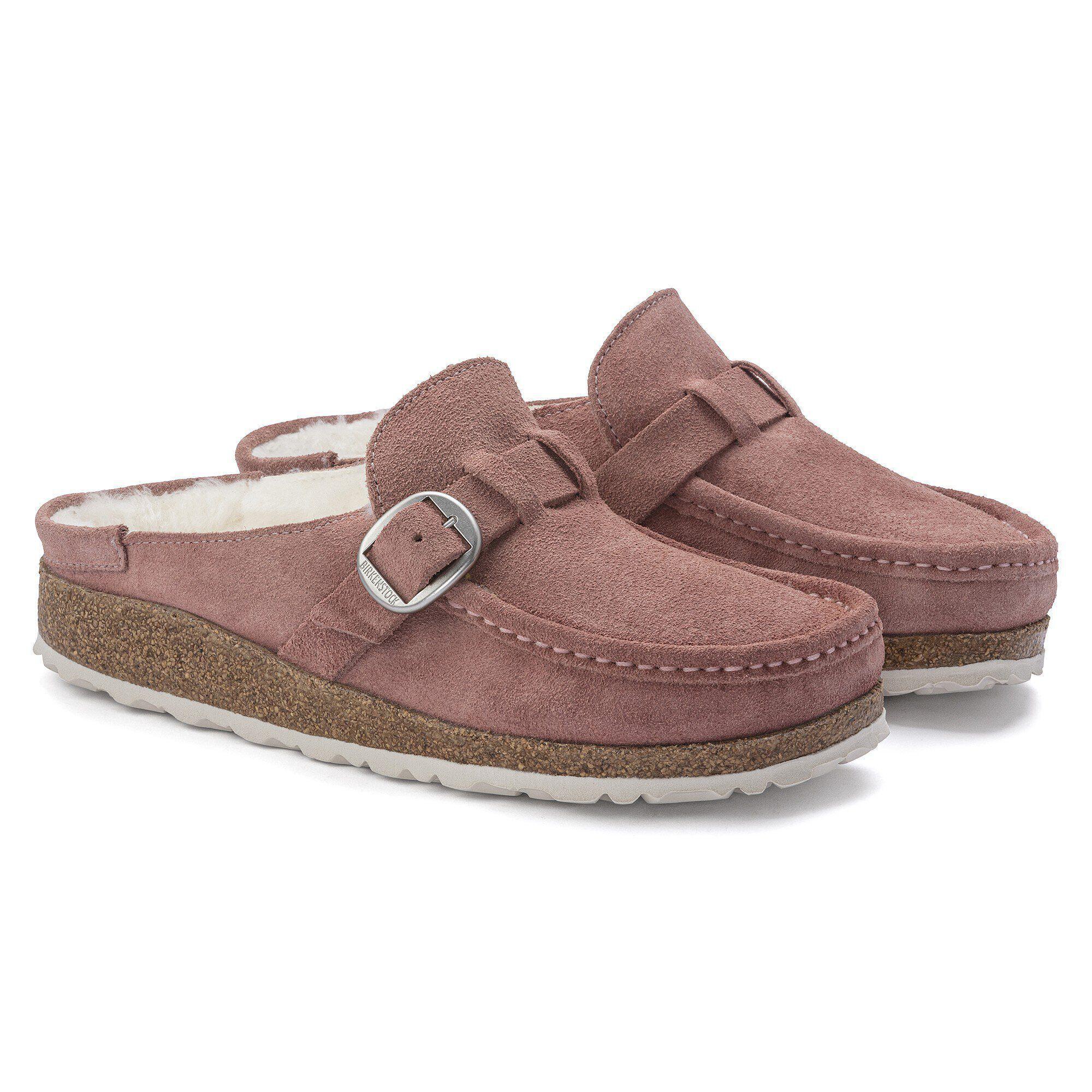 Buckley Shearling Suede Leather Product Image