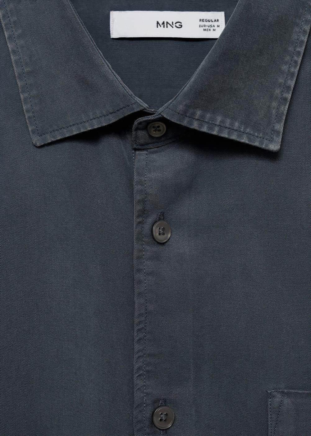 Braided knit polo shirt - Men | MANGO USA Product Image