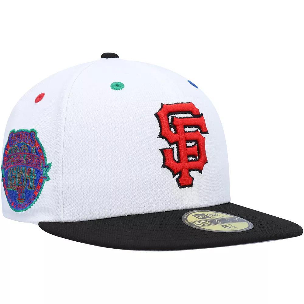 Men's New Era White/Black San Francisco Giants 1984 MLB All-Star Game Primary Eye 59FIFTY Fitted Hat, Size: 7 Product Image