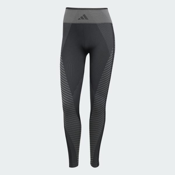 adidas Knitted Training 7/8 Leggings Black M Womens Product Image