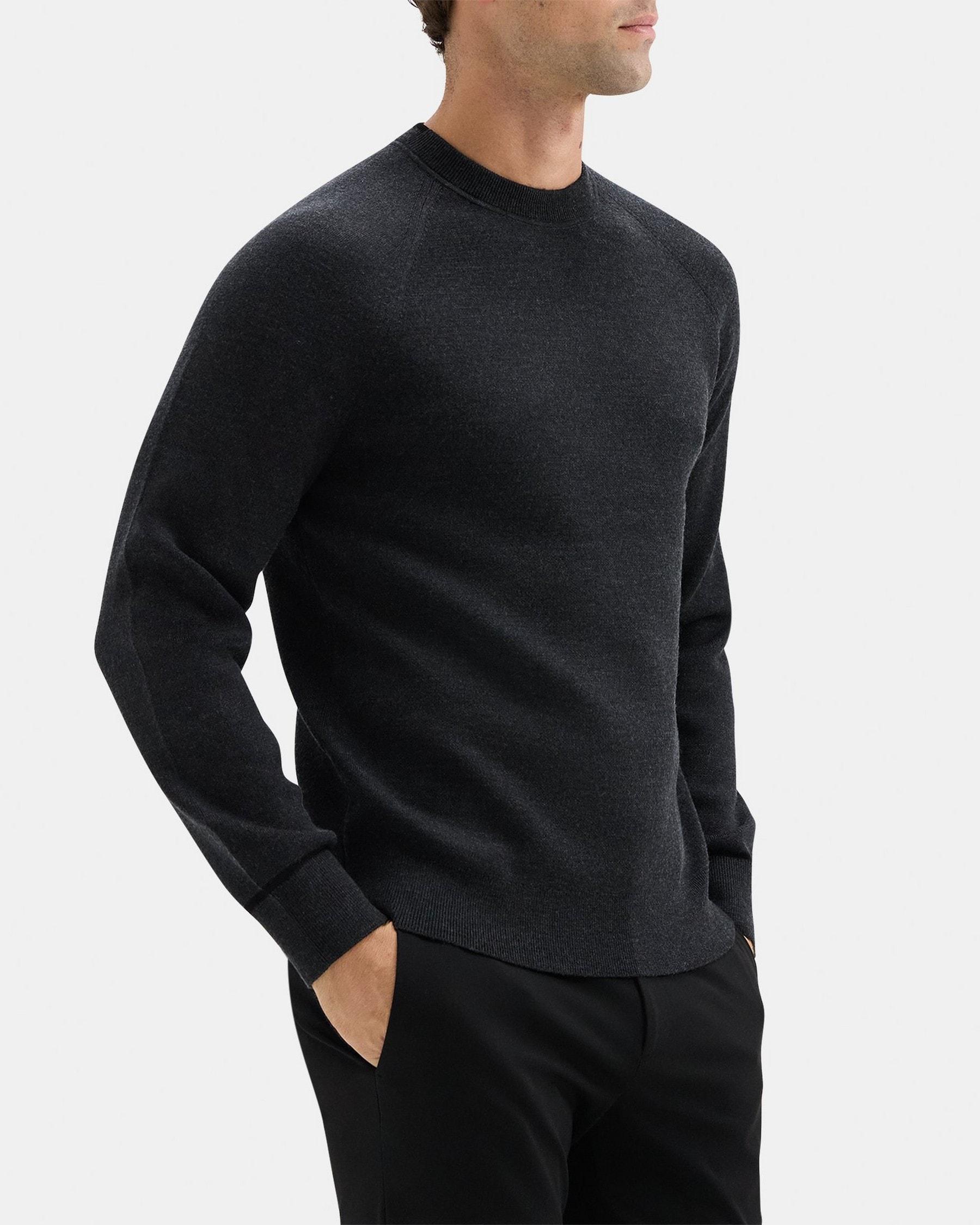 Raglan Sleeve Sweater in Merino Wool Product Image