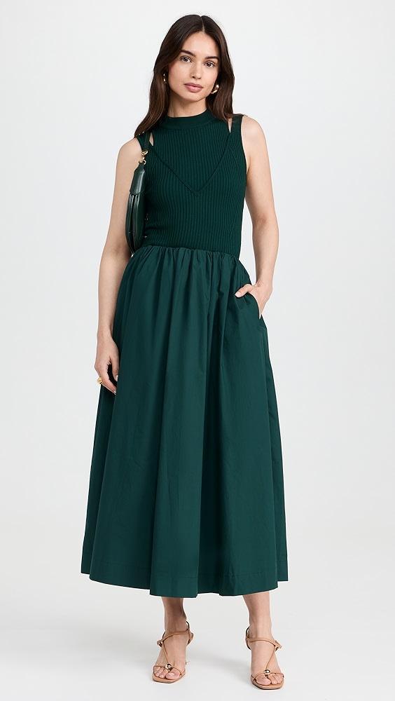 En Saison Sigrid Mixed Media Maxi Dress | Shopbop Product Image
