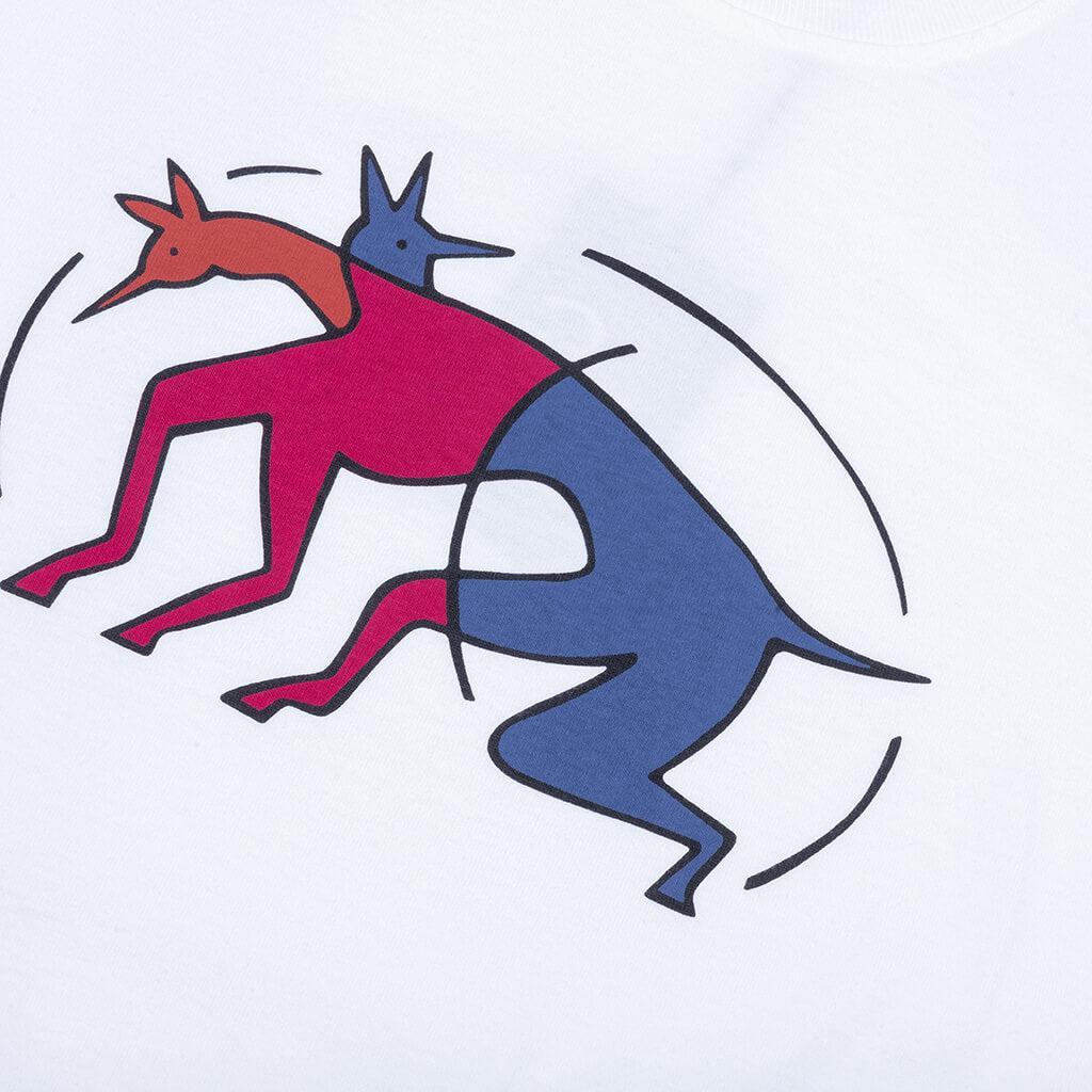 The Zoomies T-Shirt - White Male Product Image