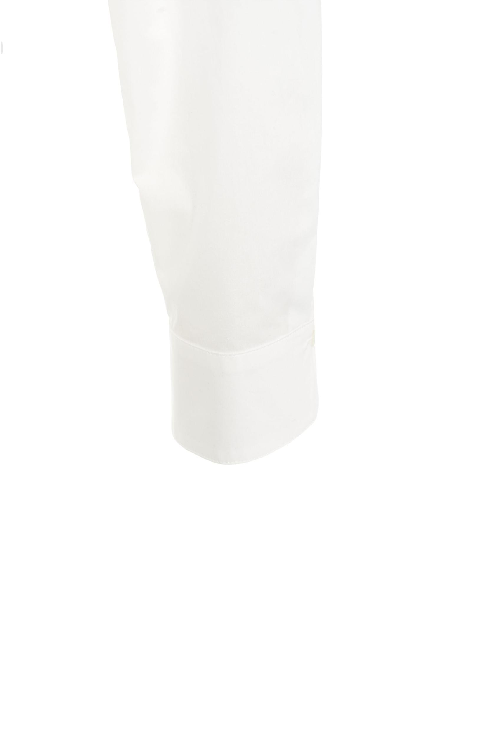 Poplin blouse with logo embroidery Product Image