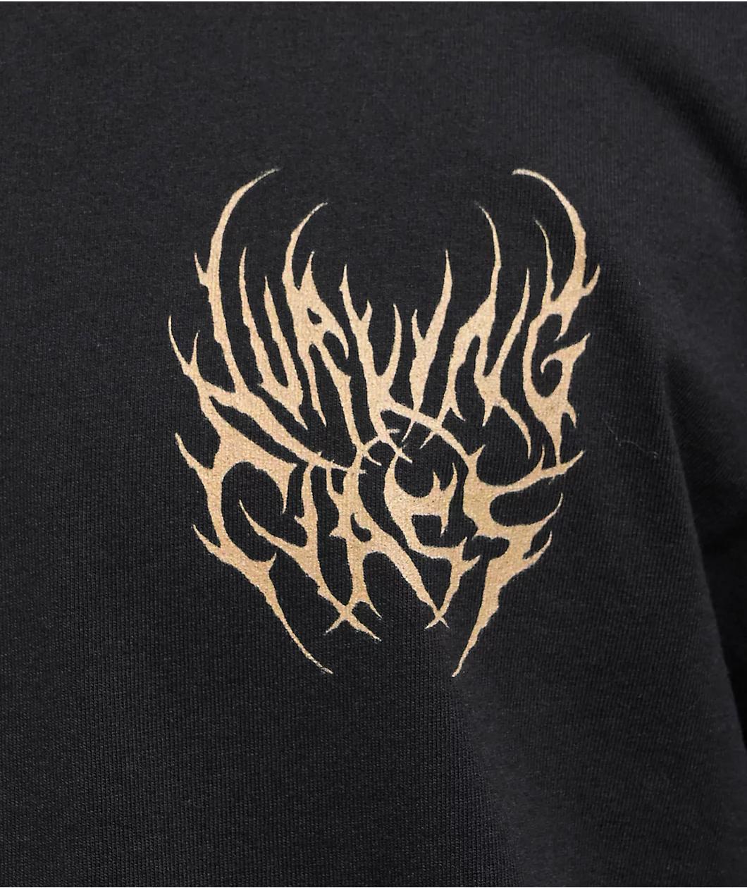Lurking Class by Sketchy Tank x Kyle Grand Sin Black T-Shirt Product Image