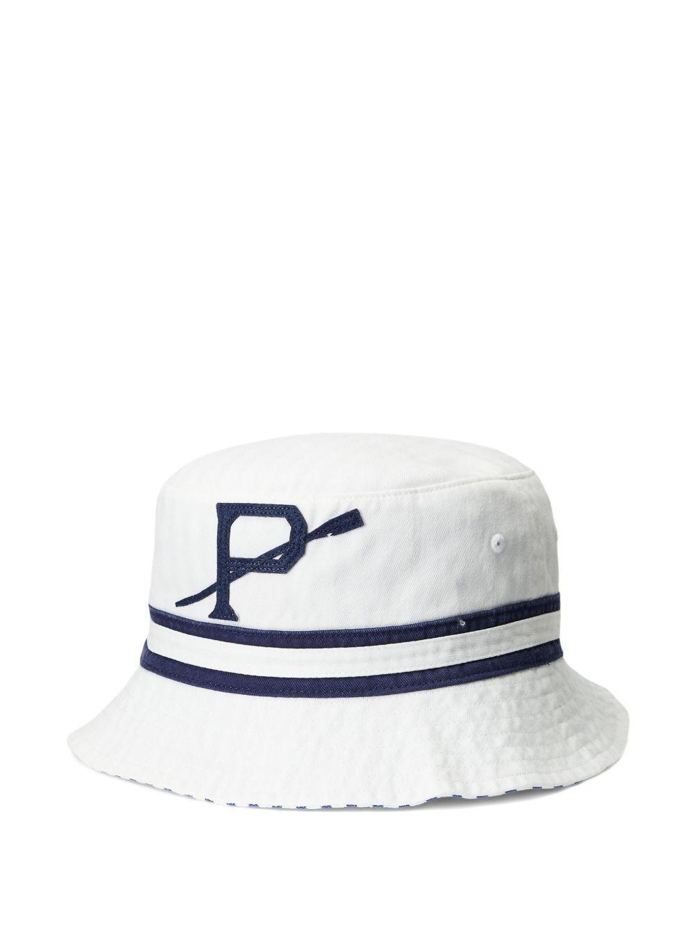 twill-stripe bucket hat Product Image